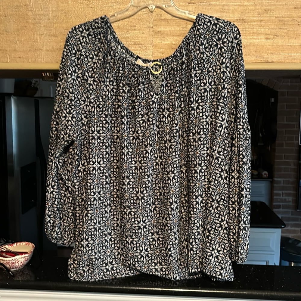 Michael Kors patterned top